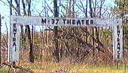 M-37 Drive-In Theatre - Entrance From Joni (newer photo)